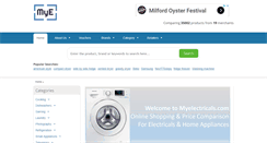 Desktop Screenshot of myelectricals.com